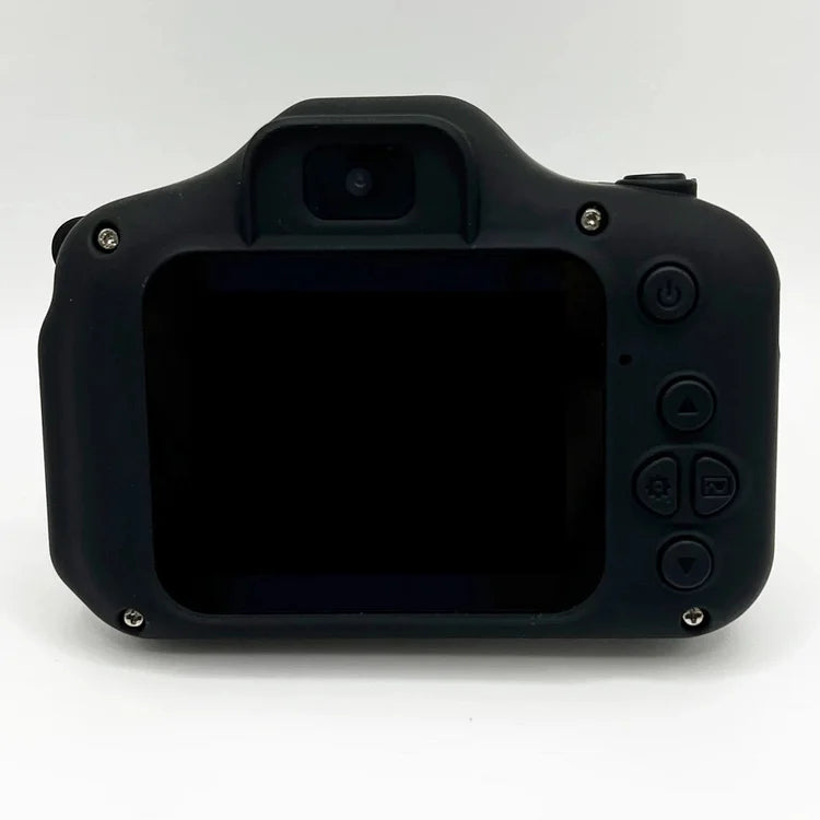 Retro Digitalkamera mit Vintage‑Filter & kabelloser Dateiübertragung – 32 GB Speicher, wiederaufladbar