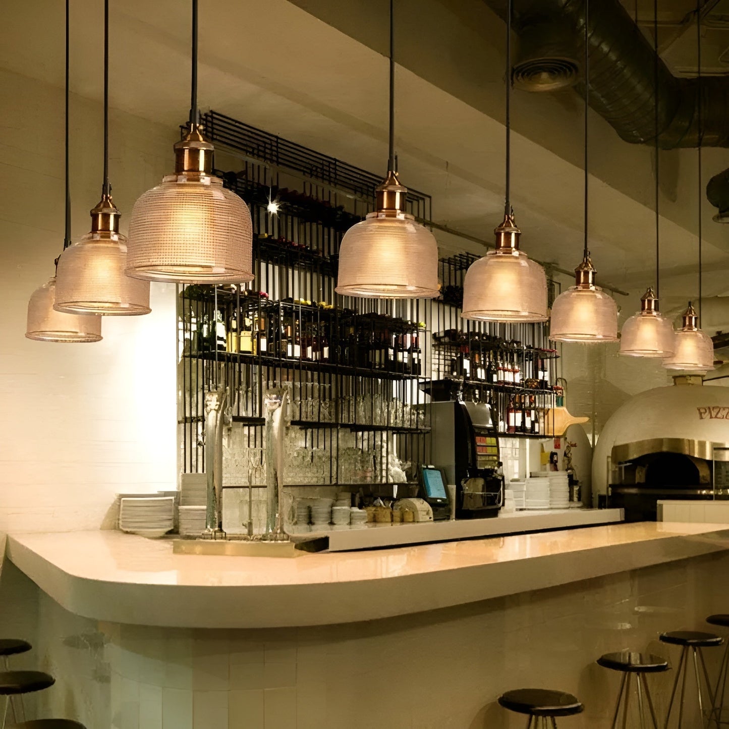 TransLux Light - Retro Glas Pendelleuchte