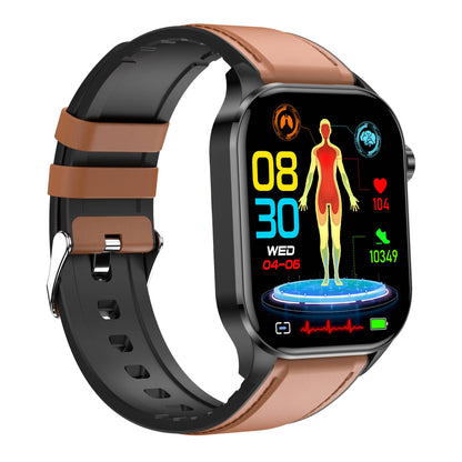 Fortschrittliche Gesundheits- & Fitness-Smartwatch mit AMOLED-Display – Herzüberwachung, Sportanalyse & Bluetooth-Anrufe