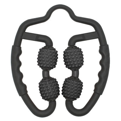 Massagering mit 4 3D-Rollen – Manuelles Massagegerät zur Cellulite-Reduktion & Hautstraffung