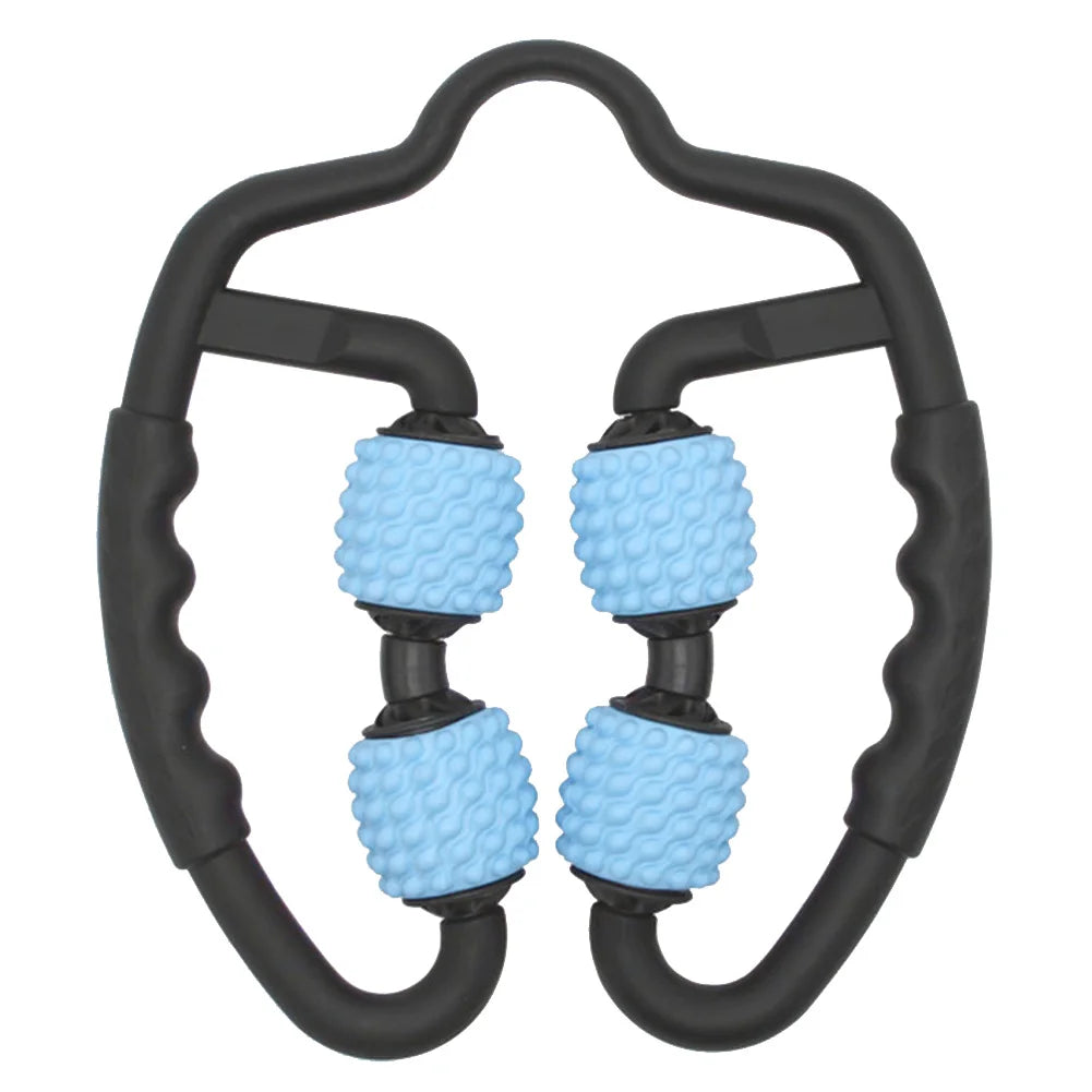 Massagering mit 4 3D-Rollen – Manuelles Massagegerät zur Cellulite-Reduktion & Hautstraffung