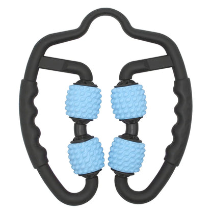 Massagering mit 4 3D-Rollen – Manuelles Massagegerät zur Cellulite-Reduktion & Hautstraffung