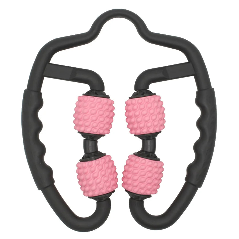 Massagering mit 4 3D-Rollen – Manuelles Massagegerät zur Cellulite-Reduktion & Hautstraffung