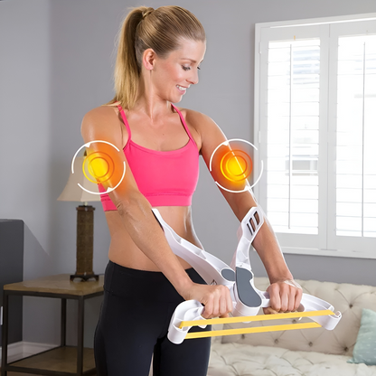 Armtrainer für Muskelaufbau – Kompakter Fitnessarm Expander mit einstellbarem Widerstand