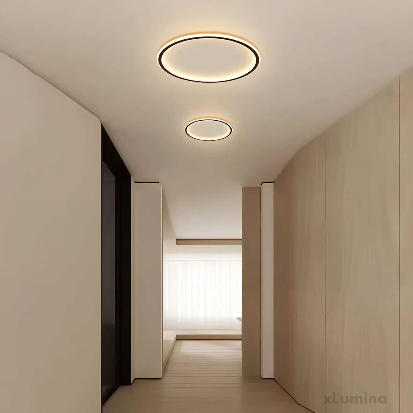 AuroraGlobe LED-Deckenleuchte - Nordisches Design