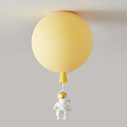 Kinderzimmer-Deckenleuchte mit Ballon- und Astronauten-Design – Kreative Lampe für Jungen & Mädchen