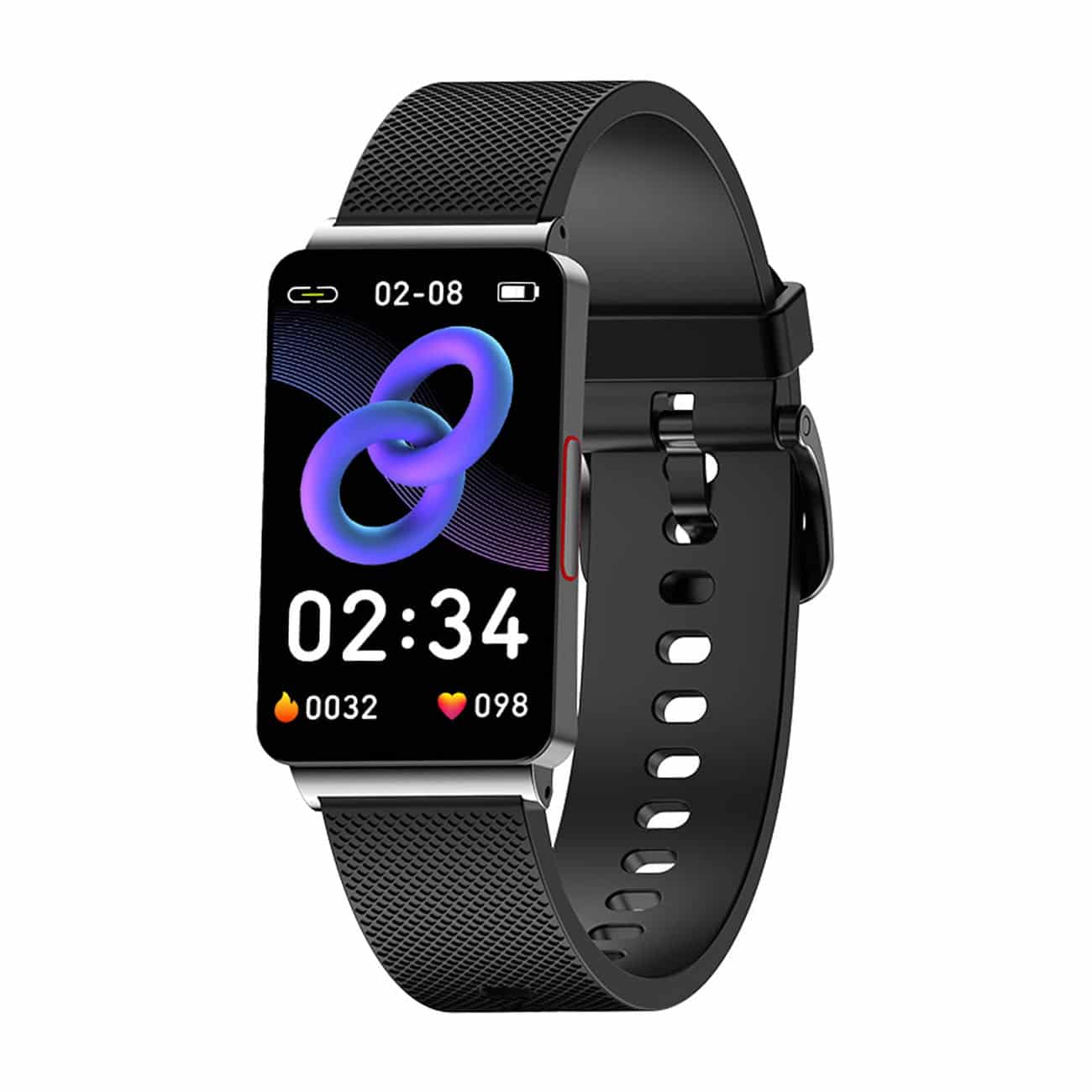 Fitness Smartwatch mit Herzfrequenz-, Blutzucker- & Schlafüberwachung – Wasserdicht IP67, 15 Tage Akkulaufzeit, Temperatur- & Sporttracking – Für Damen & Herren