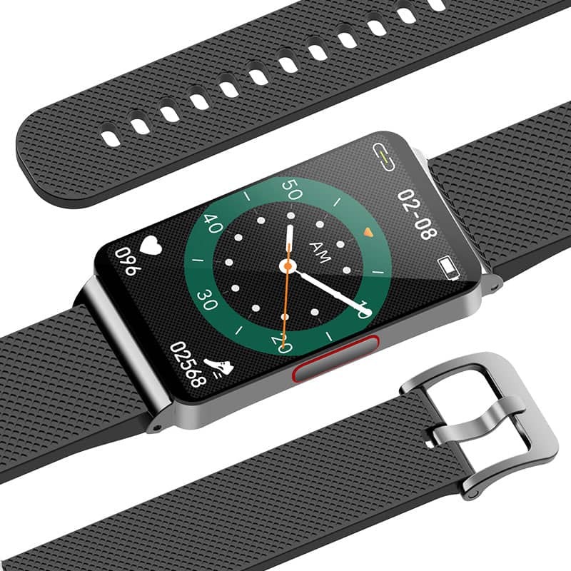 Fitness Smartwatch mit Herzfrequenz-, Blutzucker- & Schlafüberwachung – Wasserdicht IP67, 15 Tage Akkulaufzeit, Temperatur- & Sporttracking – Für Damen & Herren