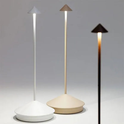 Kabellose LED Tischleuchte - Stimmungsvolle Beleuchtung | ClarityGlow