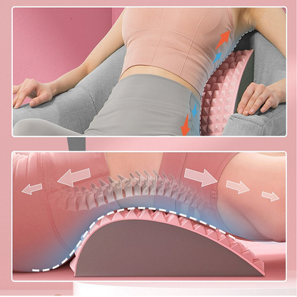 Ergonomische Rücken- und Nackenstütze zur Schmerzlinderung – Stützblock zur Haltungskorrektur & Muskelentspannung