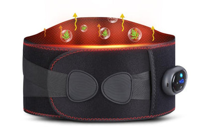 Rückenmassagegurt – Infrarot-Wärmetherapie & Vibrationsmassage gegen Rückenschmerzen, Muskelverspannungen & Haltungskorrektur