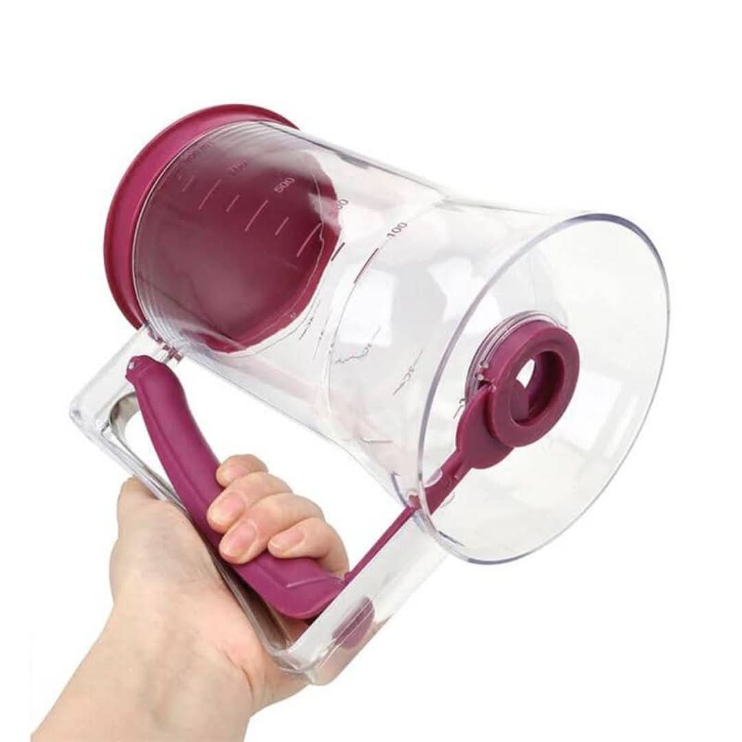 Teigportionierer mit 1L Fassungsvermögen – Präzisions-Spender für Muffins, Waffeln & Gebäck