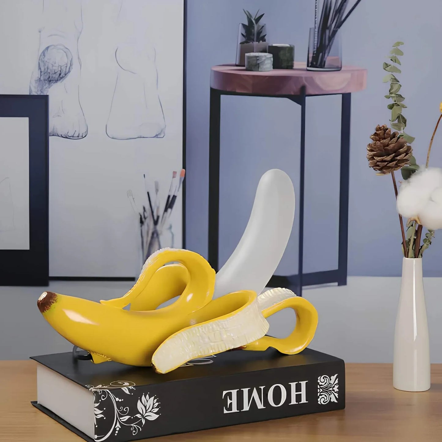 BananaShine - Modern Banana Table Lamp