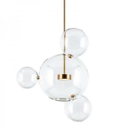 Moderne Pendelleuchte im Bubble-Design – Skulpturale Hängelampe aus Glas für Esszimmer, Wohnzimmer & kreative Räume
