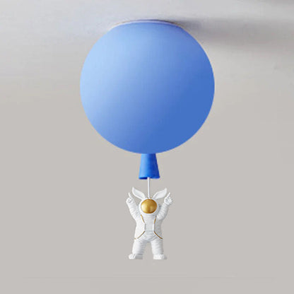 Kinderzimmer-Deckenleuchte mit Ballon- und Astronauten-Design – Kreative Lampe für Jungen & Mädchen
