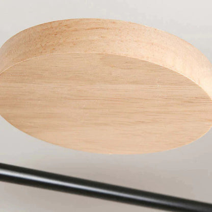 Moderne schlichte runde LED-Deckenleuchte