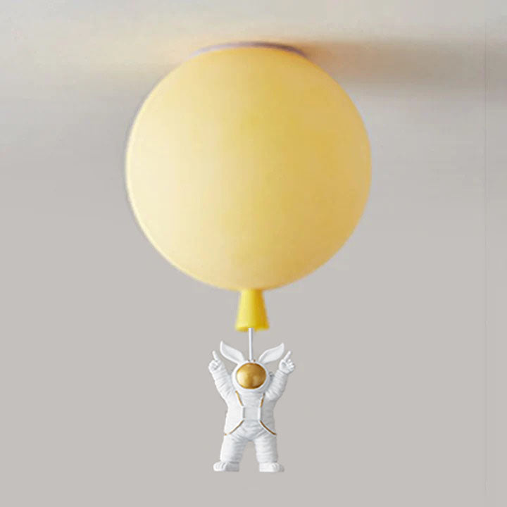 Kinderzimmer-Deckenleuchte mit Ballon- und Astronauten-Design – Kreative Lampe für Jungen & Mädchen