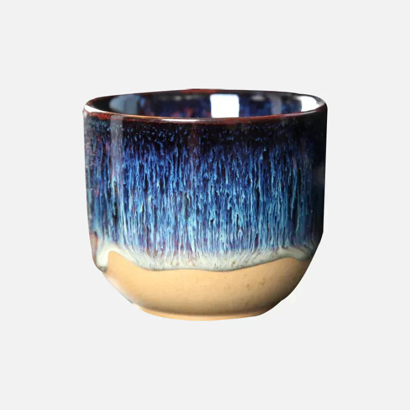 Keramikbecher mit Farbverlauf – Handglasierte Tasse für Kaffee & Tee, spülmaschinenfest