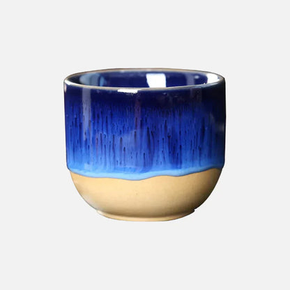 Keramikbecher mit Farbverlauf – Handglasierte Tasse für Kaffee & Tee, spülmaschinenfest