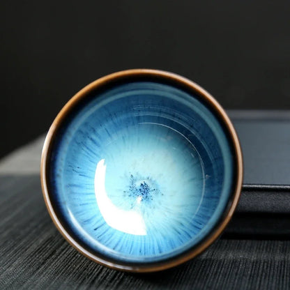 Keramikbecher mit Farbverlauf – Handglasierte Tasse für Kaffee & Tee, spülmaschinenfest