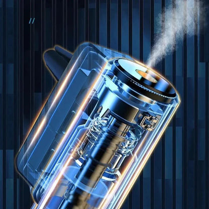 Kompakter USB Aromatherapie-Diffuser fürs Auto – Mini-Luftbefeuchter mit 100 ml, LED-Licht & geräuschloser Duftzerstäubung