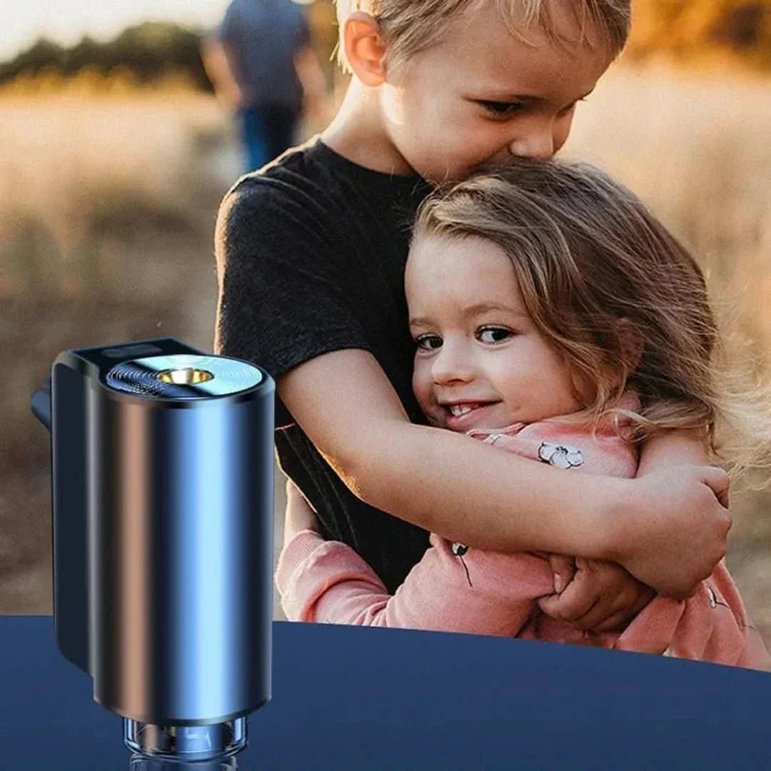 Kompakter USB Aromatherapie-Diffuser fürs Auto – Mini-Luftbefeuchter mit 100 ml, LED-Licht & geräuschloser Duftzerstäubung