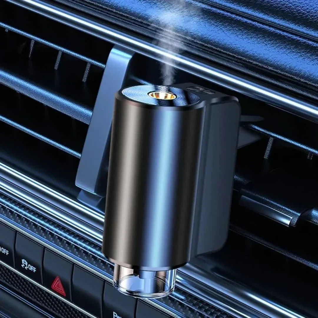 Kompakter USB Aromatherapie-Diffuser fürs Auto – Mini-Luftbefeuchter mit 100 ml, LED-Licht & geräuschloser Duftzerstäubung