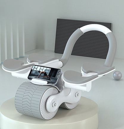 Bauchtrainer mit automatischem Rebound – Kompaktes Heimfitnessgerät für effektives Core- & Ganzkörpertraining