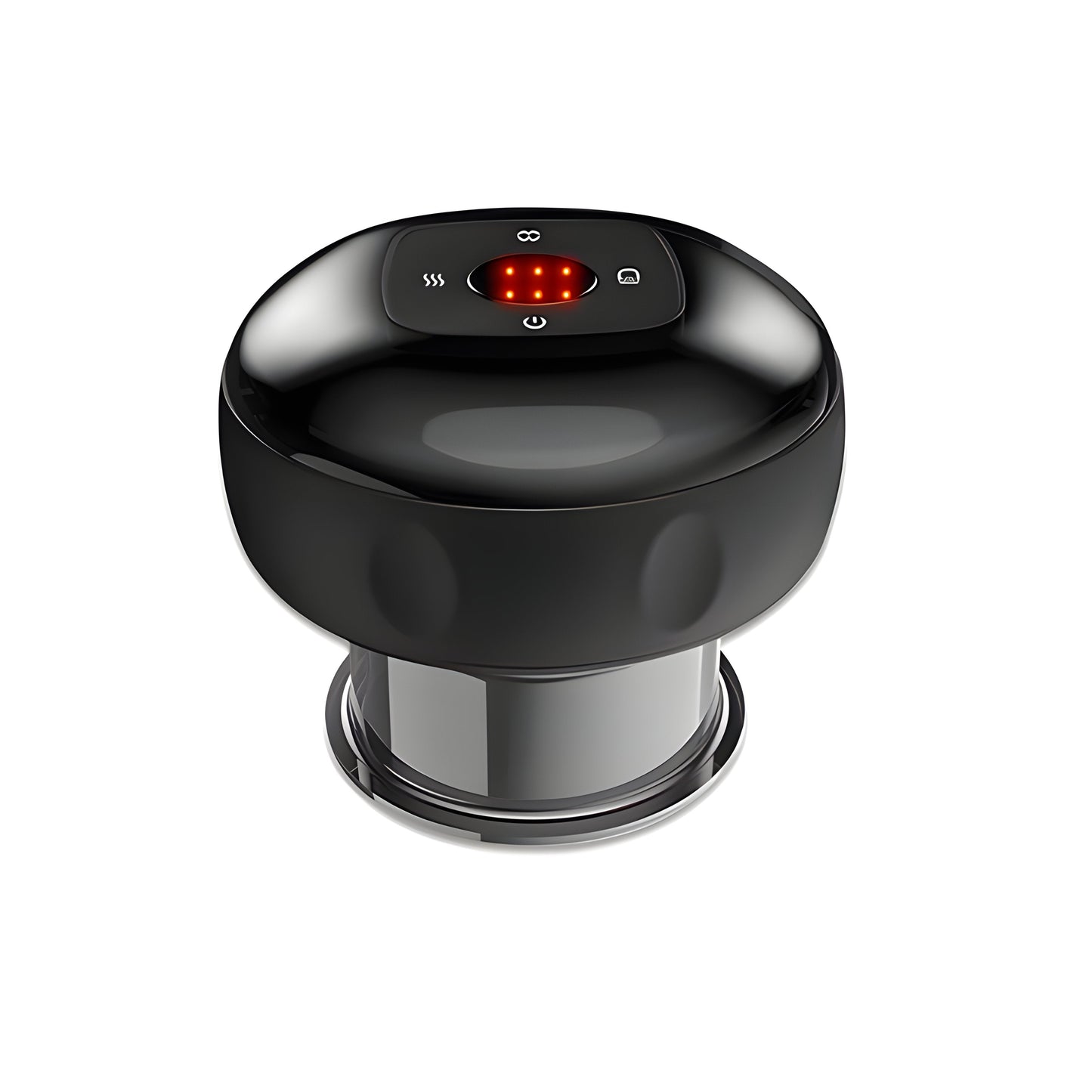 Schröpfmassagegerät mit Rotlicht & Tiefenwärme – Kabellos & Wiederaufladba