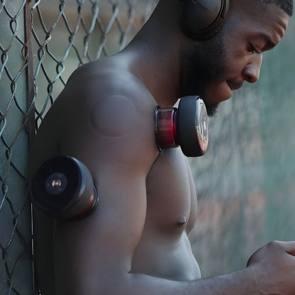 Schröpfmassagegerät mit Rotlicht & Tiefenwärme – Kabellos & Wiederaufladba