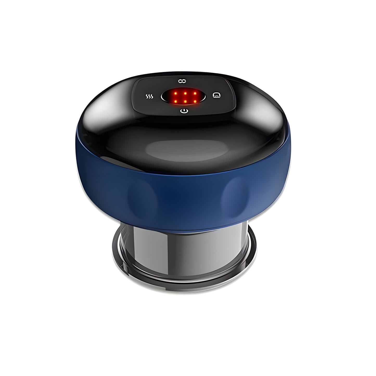 Schröpfmassagegerät mit Rotlicht & Tiefenwärme – Kabellos & Wiederaufladba