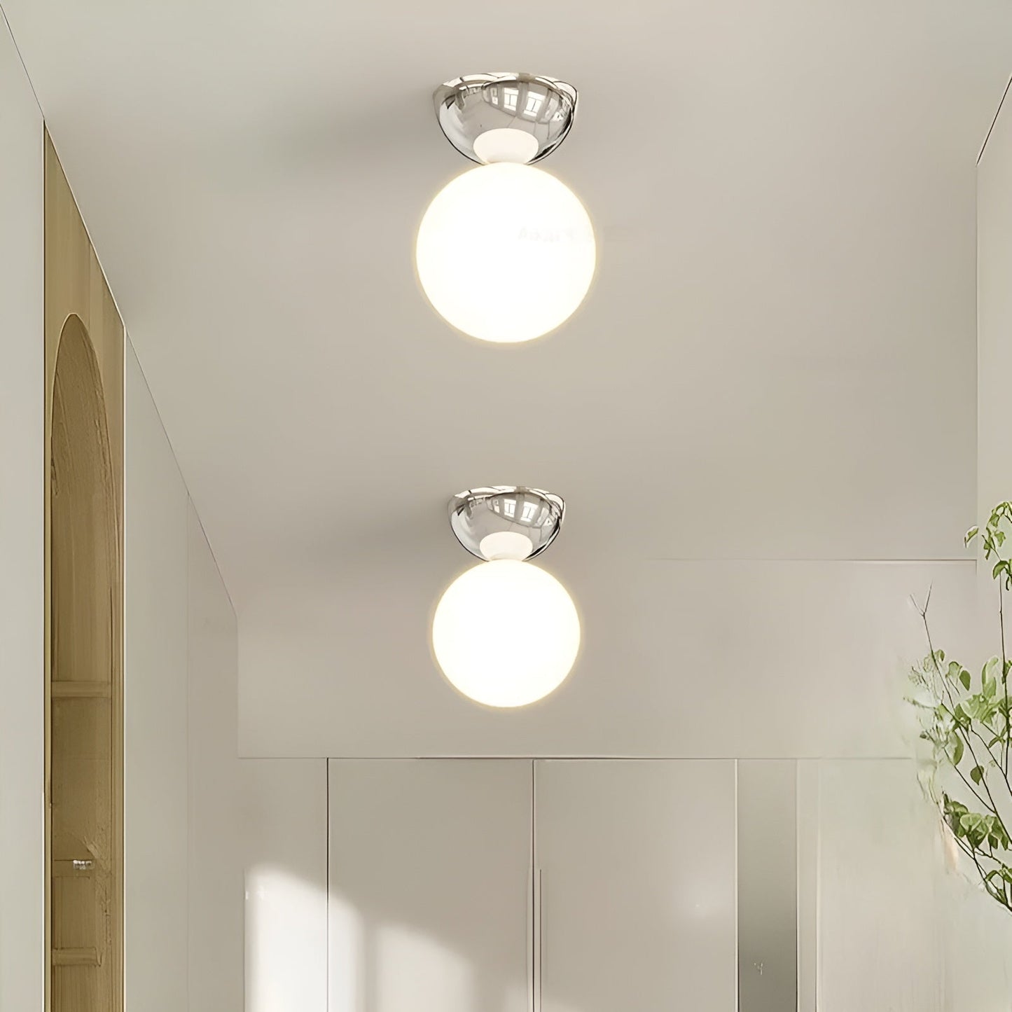 DomeAura Light - Moderne Deckenleuchte mit Flush Mount