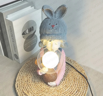 Kinder Kreative Harz Tischlampe – Niedliche Dekorative Beleuchtung fürs Kinderzimmer