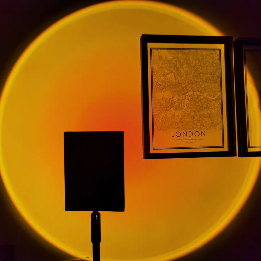 Lichtskulptur Aura - Sunset Stehlampe