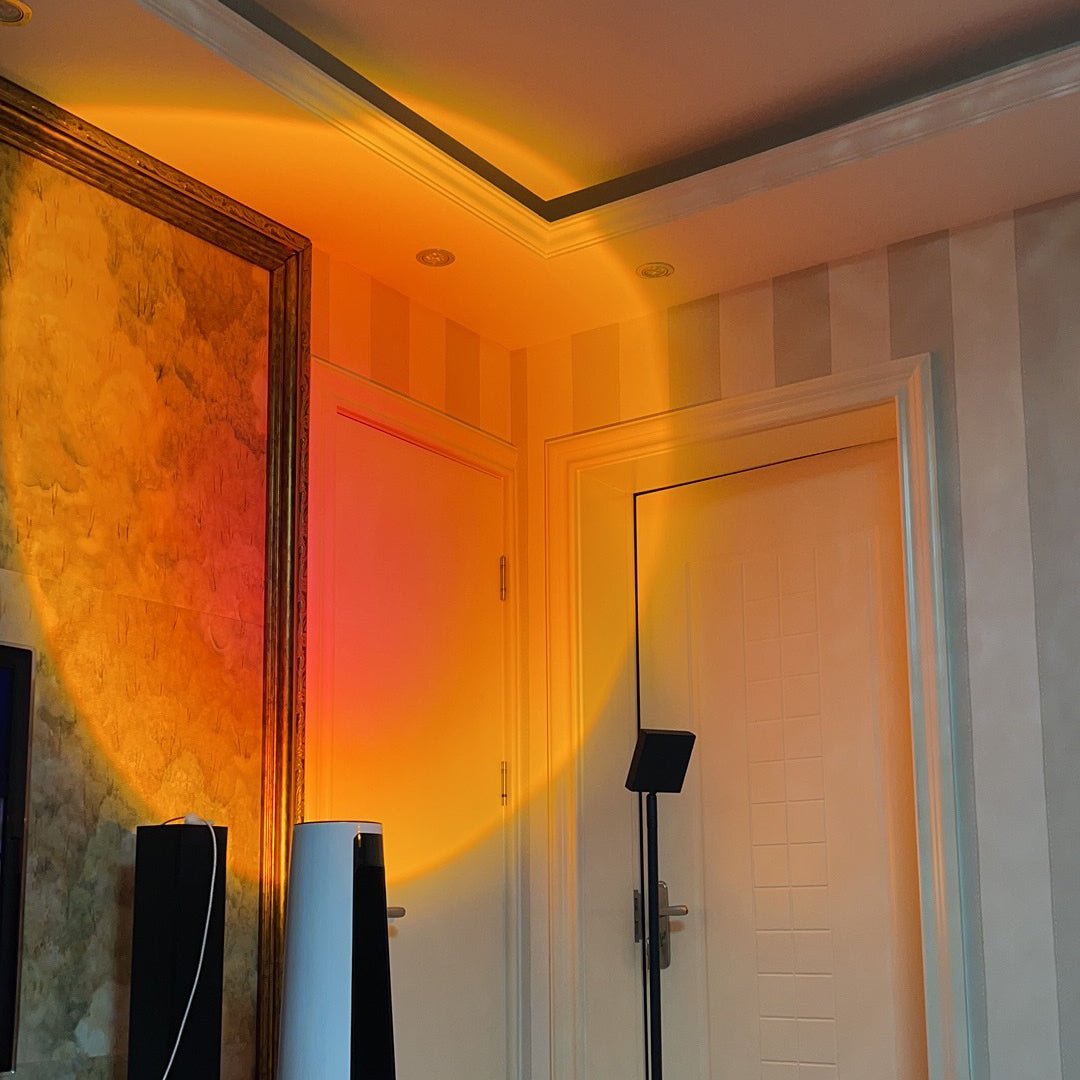 Lichtskulptur Aura - Sunset Stehlampe