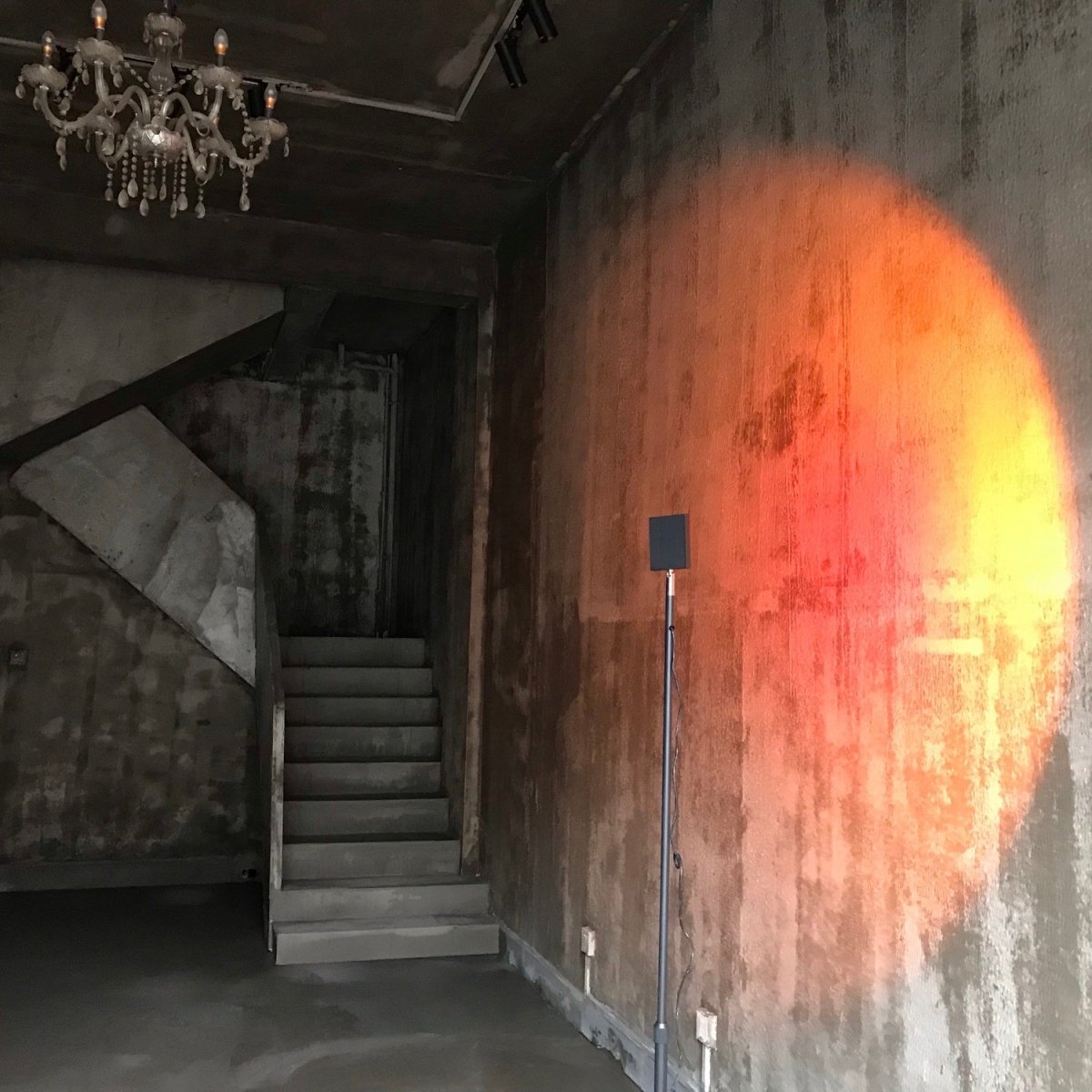 Lichtskulptur Aura - Sunset Stehlampe