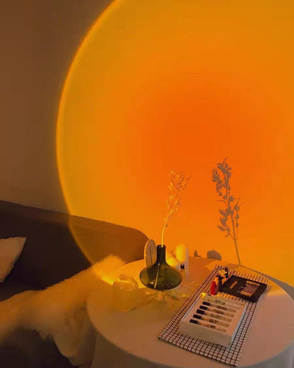 Lichtskulptur Aura - Sunset Stehlampe