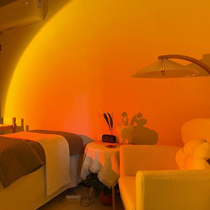 Lichtskulptur Aura - Sunset Stehlampe