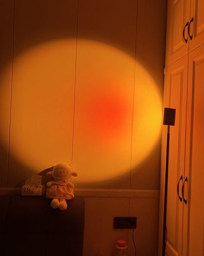 Lichtskulptur Aura - Sunset Stehlampe