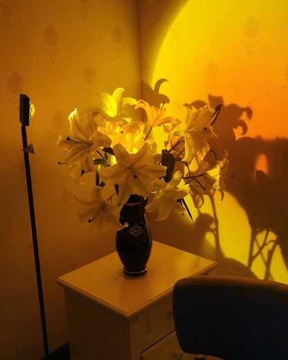 Lichtskulptur Aura - Sunset Stehlampe