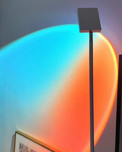 Lichtskulptur Aura - Sunset Stehlampe