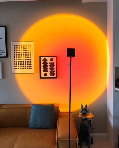 Lichtskulptur Aura - Sunset Stehlampe