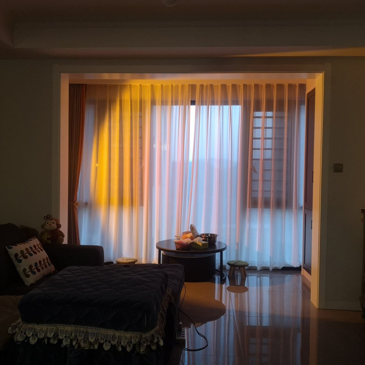 Lichtskulptur Aura - Sunset Stehlampe