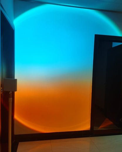 Lichtskulptur Aura - Sunset Stehlampe