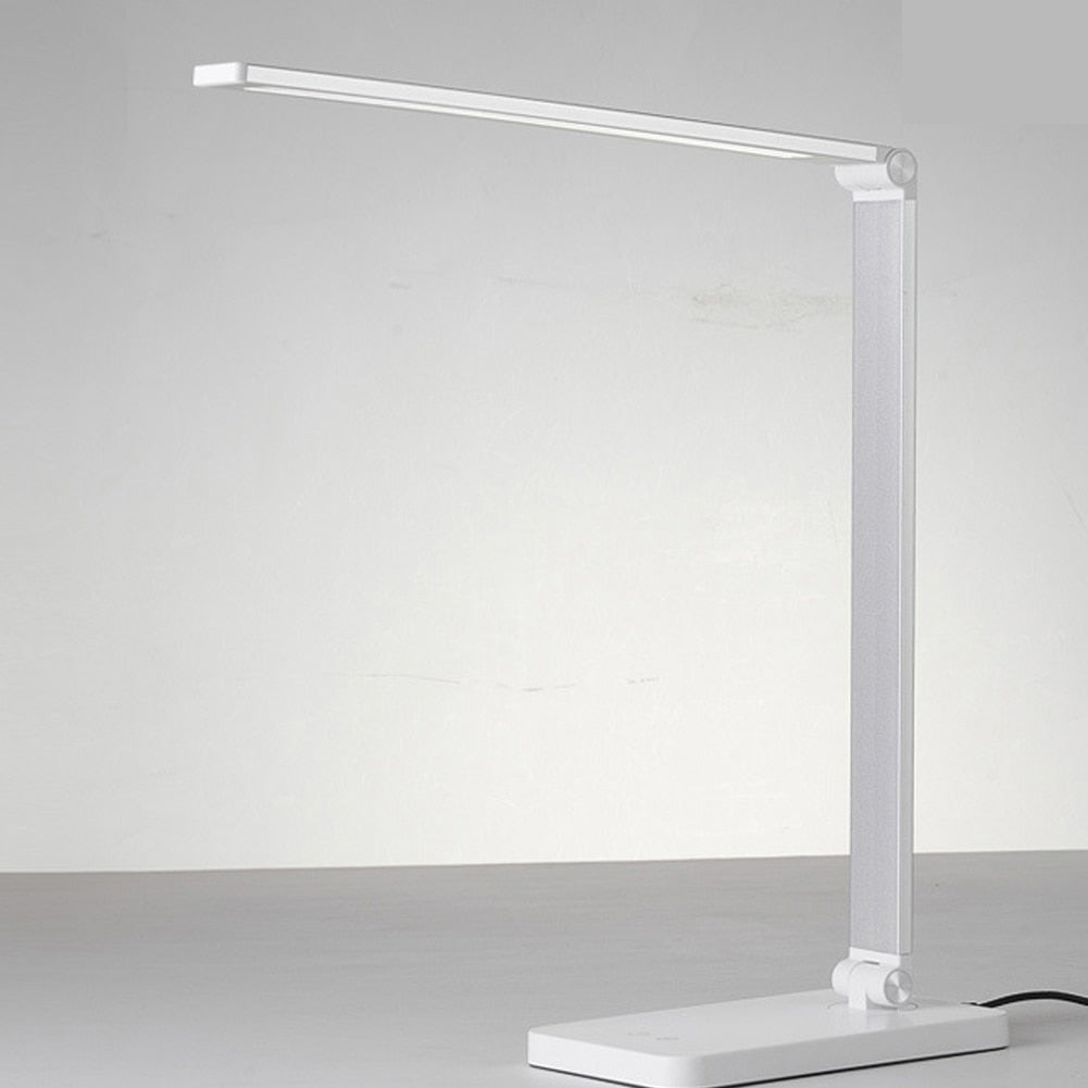 LumosFlex LED-Schreibtischlampe – Intelligente Beleuchtung mit kabellosem Laden