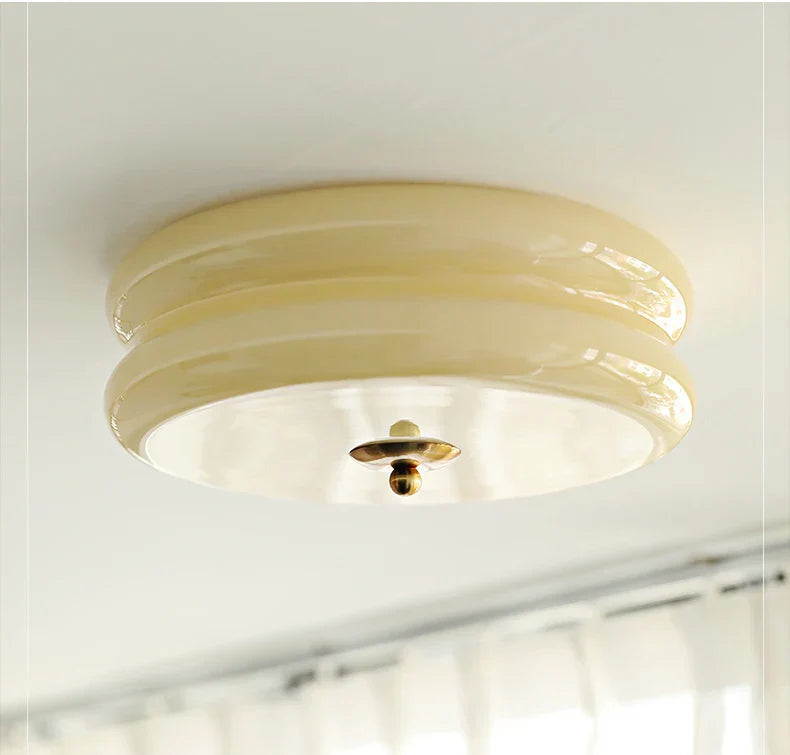 Dänische Deckenleuchte im Bauhaus-Stil - Elegante Aura-Lampe für Wohnzimmer & Schlafzimmer