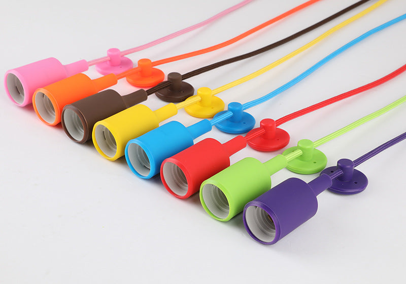 Bunte Spinne Kronleuchter Lampe, Moderne Deckenleuchte mit Hängenden Kabeln, LED-kompatibel