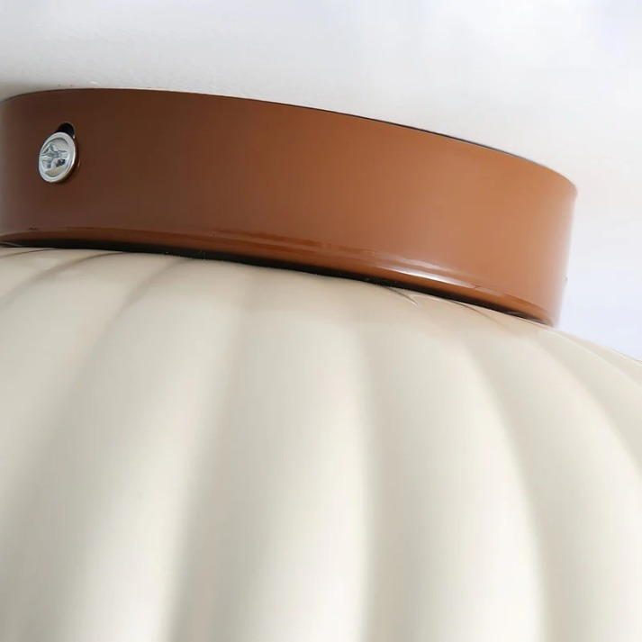 Deckenleuchte im Retro-Design mit Kugelglas – Verspielte Deckenlampe für Flur, Kinderzimmer & Küche – Skandinavischer Minimalismus & Vintage-Charme