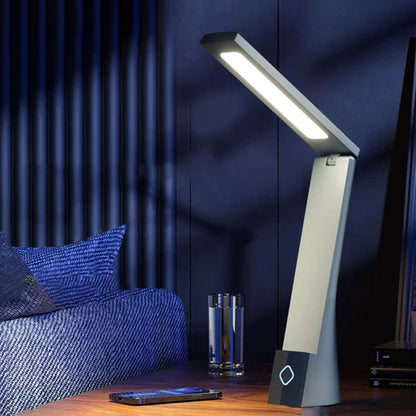 Dimmbar LED Schreibtischlampe mit flexiblem Arm – Moderne USB-Tischleuchte fürs Büro