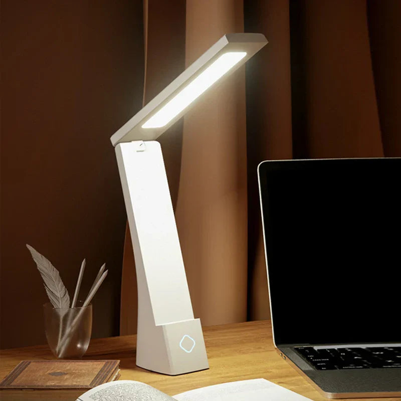 Dimmbar LED Schreibtischlampe mit flexiblem Arm – Moderne USB-Tischleuchte fürs Büro